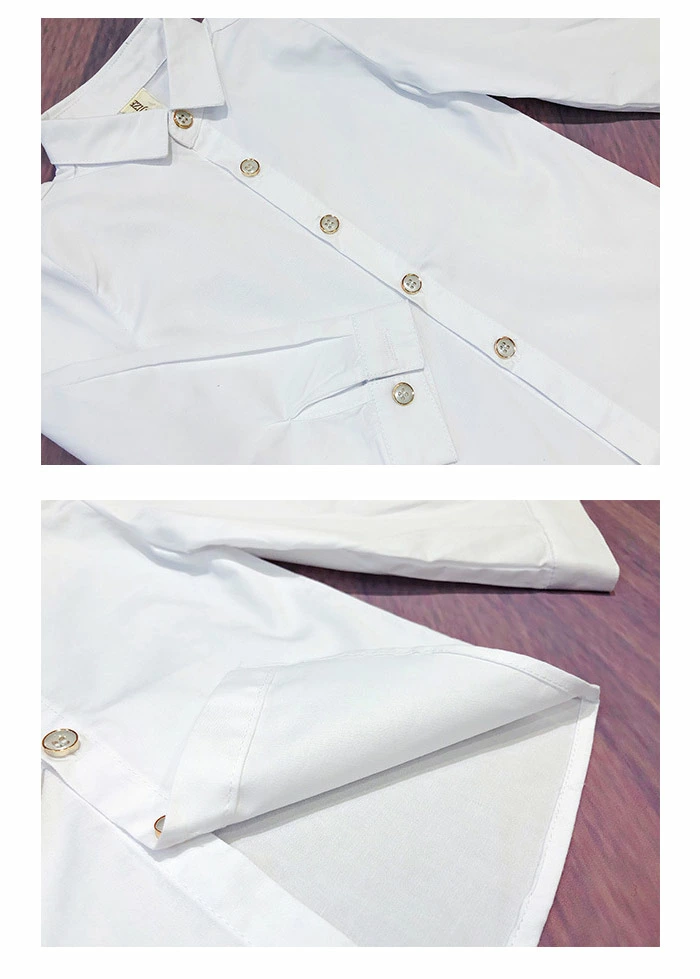 カッターシャツ 子供シャツ 長袖シャツ フォマールワイシャツ Yシャツ シャツ単品 8305