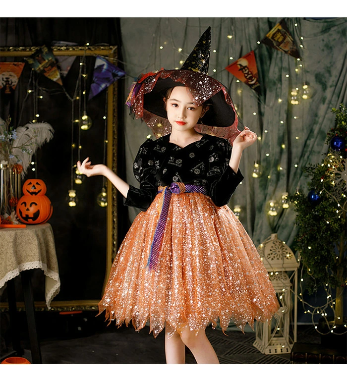 3点セット コスプレ コスチューム ハロウィン 仮装 子供服 ワンピース 女の子 gaoy001