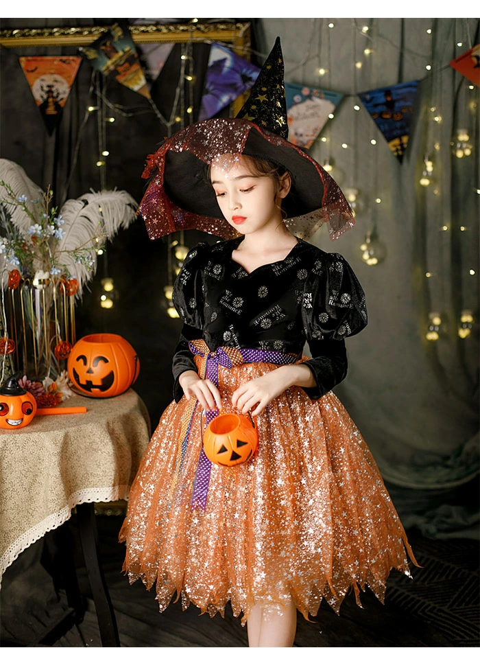 3点セット コスプレ コスチューム ハロウィン 仮装 子供服 ワンピース 女の子 gaoy001