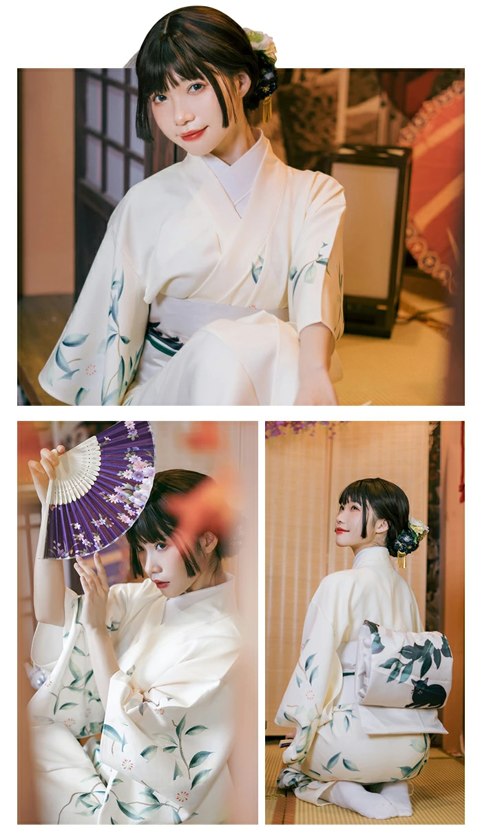 浴衣 セット 3点セット 着物 花柄 浴衣まとめ ゆかた 帯 帯締め 飾り紐 着物 ベージュ mt25880