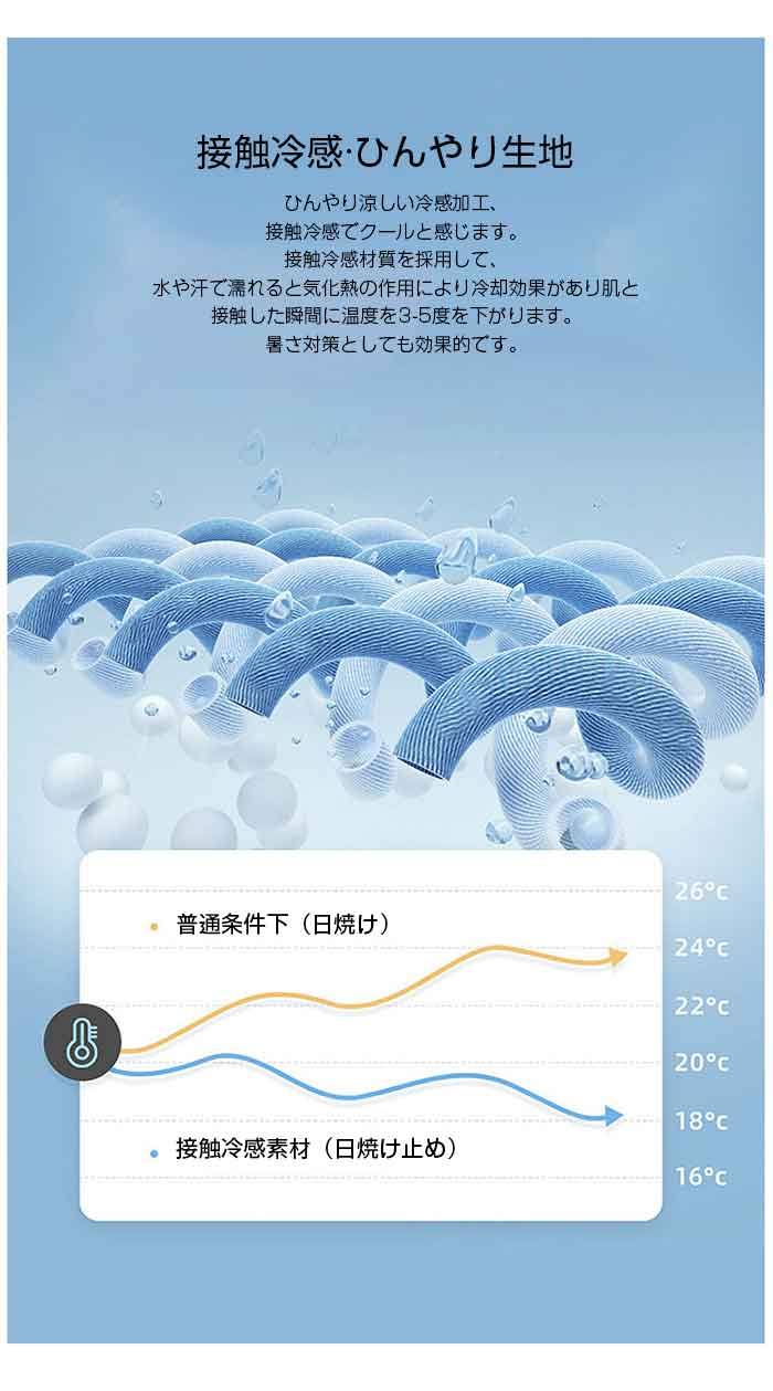 ラッシュガード レディース uvカット パーカー 接触冷感 涼しい 体感-5℃ syftm0117