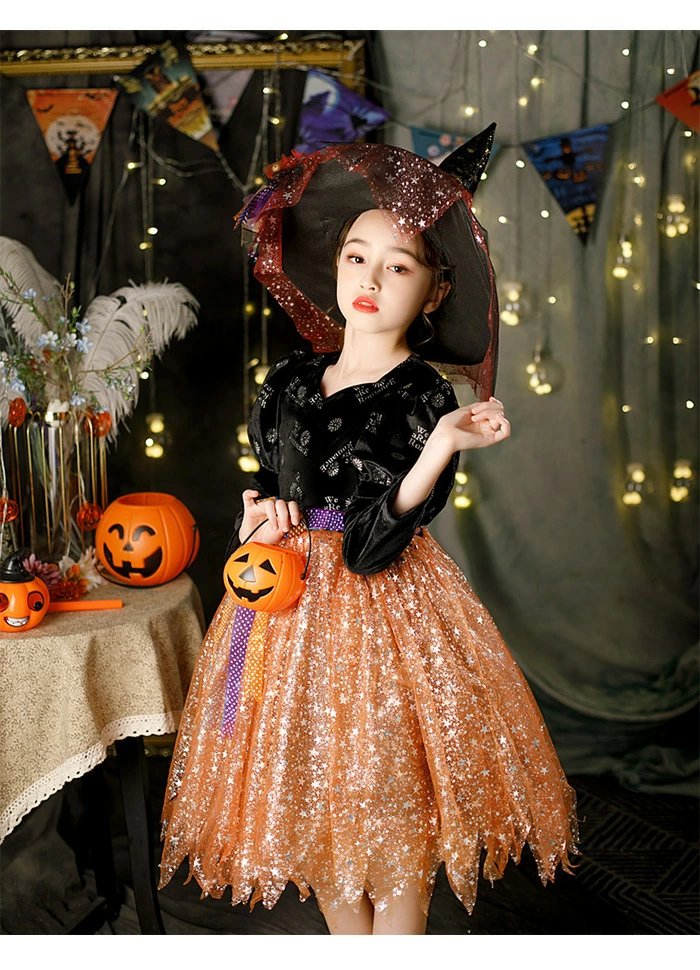 3点セット コスプレ コスチューム ハロウィン 仮装 子供服 ワンピース 女の子 gaoy001
