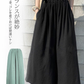 ワイドパンツ レディース ガウチョパンツ 綿 ゆったり ボトムス 春 夏 森ガール ssjl007