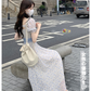 ワンピース レディース 花柄 マキシワンピース キャミソール  myh0301454