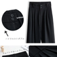 テーラード パンツ レディース ハイウエスト ストレートレッグ ロングパンツ ruitongx059
